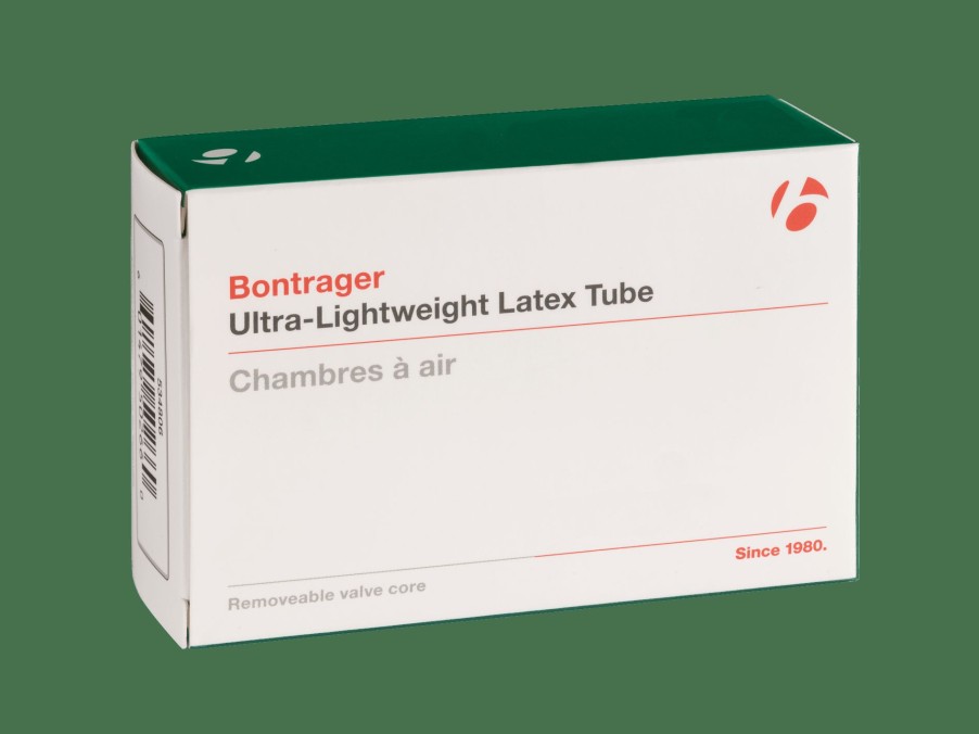 Parts Trek Tubes | Bontrager Ultra-Lightweight Latex Presta Valve Bicycle Tube Black