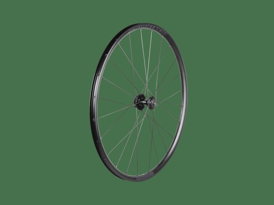 Parts Trek Road Wheels | Bontrager Paradigm Sl 6-Bolt Disc 24H 700C Road Wheel Black