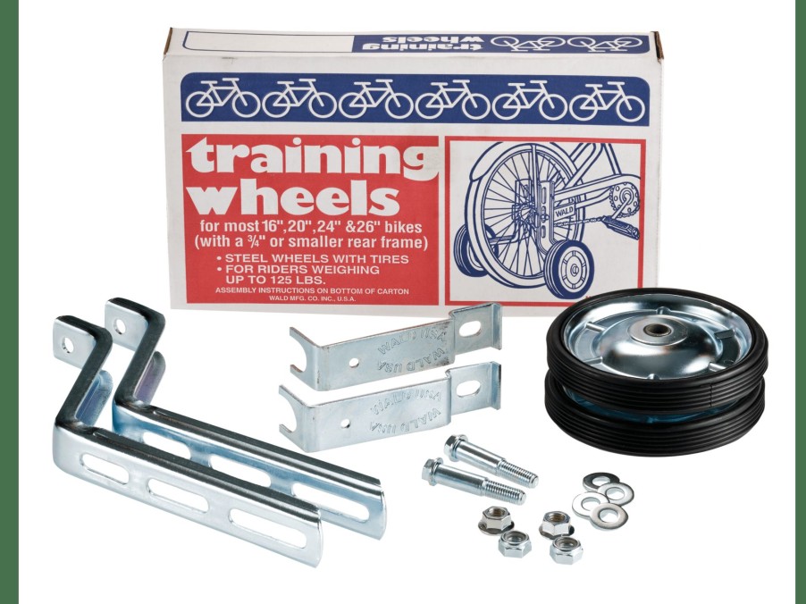 Parts Trek Training Wheels | Wald 742 16-26" Training Wheels Kit Silver