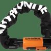 Accessories Trek Locks | Kryptonite Evolution Series 4 1055 Mini Integrated Chain Lock Black