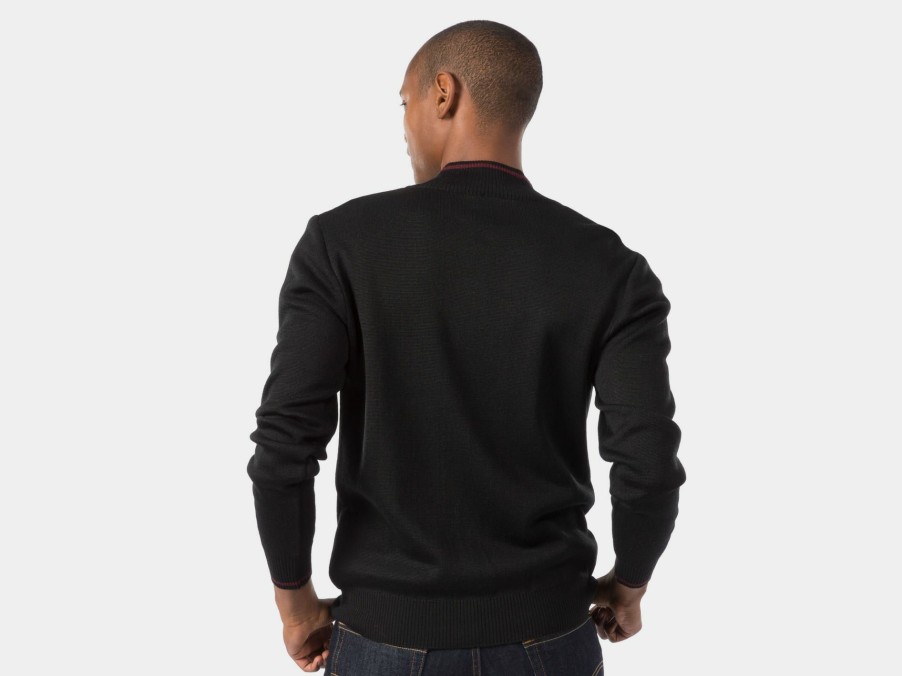 Apparel Trek Casual Wear | Trek Calivetta Zip-Up Sweater Black