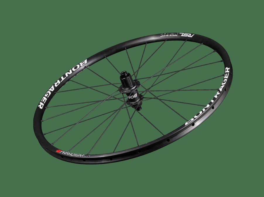 Parts Trek Road Wheels | Bontrager Paradigm Cx Rsl Disc Tubular Road Wheel White/Viper Red