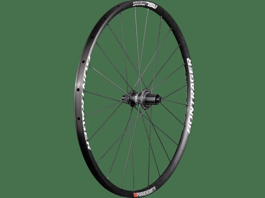 Parts Trek Road Wheels | Bontrager Paradigm Cx Rsl Disc Tubular Road Wheel White/Viper Red