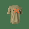 Apparel Trek Kids' Bike Apparel | Fox Racing Ranger Drirelease® Youth Mountain Bike Jersey Light Green/Orange