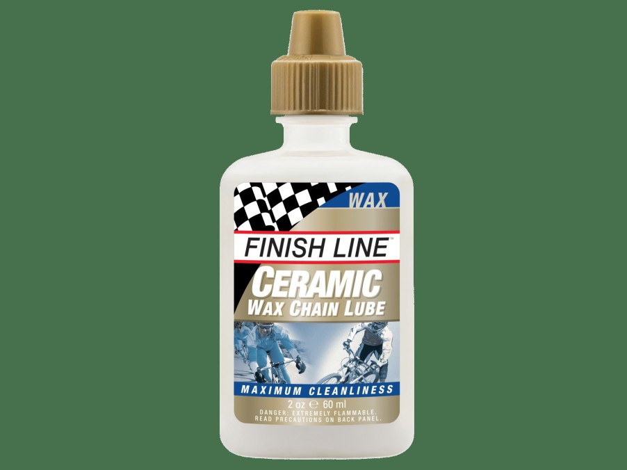 Accessories Trek Cleaning & Lubrication | Finish Line Ceramic Wax Chain Lube White/Blue