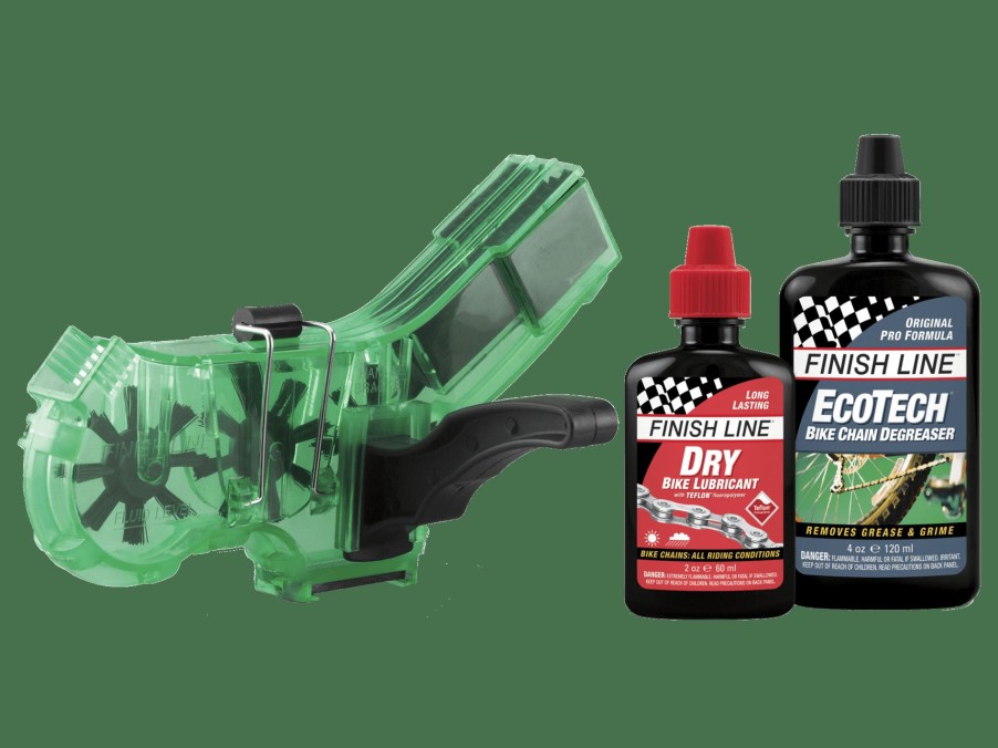 Accessories Trek Cleaning & Lubrication | Finish Line Pro Chain Cleaner Kit