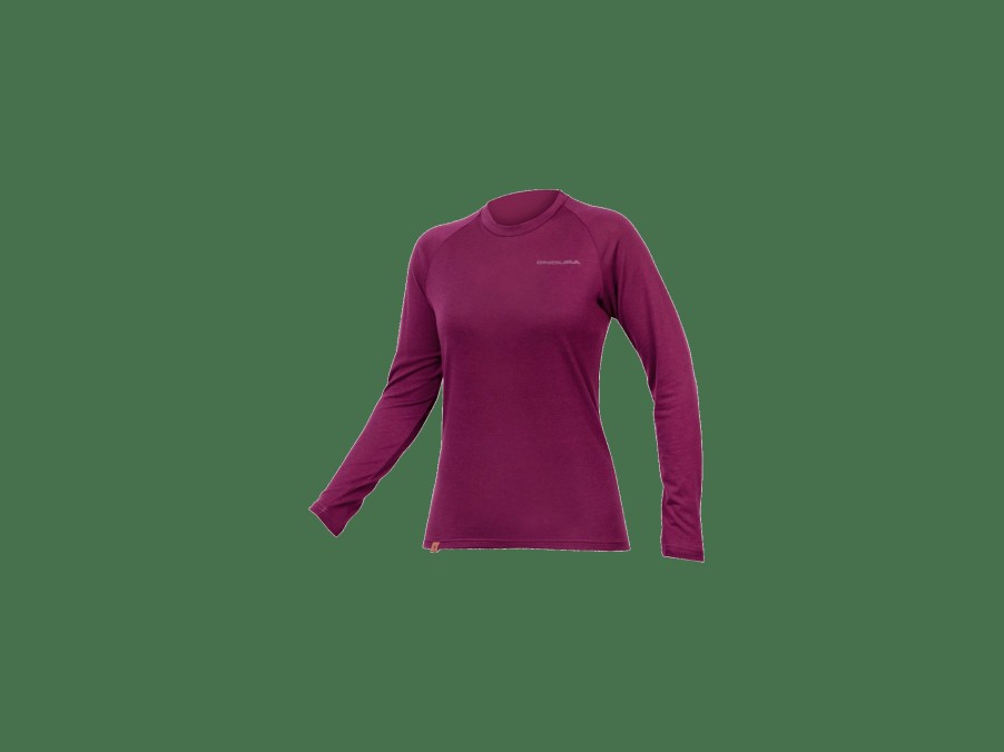 Apparel Trek Baselayers | Endura Baabaa Blend Women'S Long Sleeve Cycling Baselayer