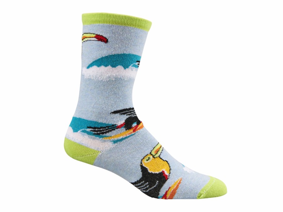 Apparel Trek Socks | Electra Surfbird Socks Bahama Blue/Lime