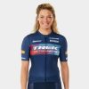 Apparel Trek Team Wear | Santini Trek Factory Racing Women'S Team Replica Cycling Jersey Dark Blue