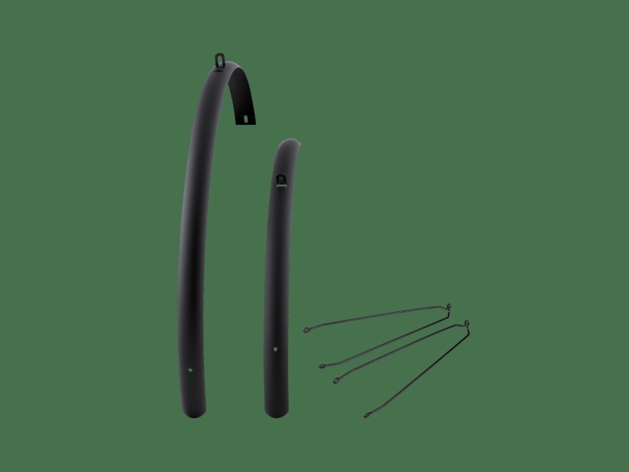 Accessories Trek Fenders | Electra Loft 7I Step-Over Large 700C Fender Set Black