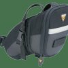 Accessories Trek Bags & Panniers | Topeak Aero Wedge Strap Pack Black/Grey