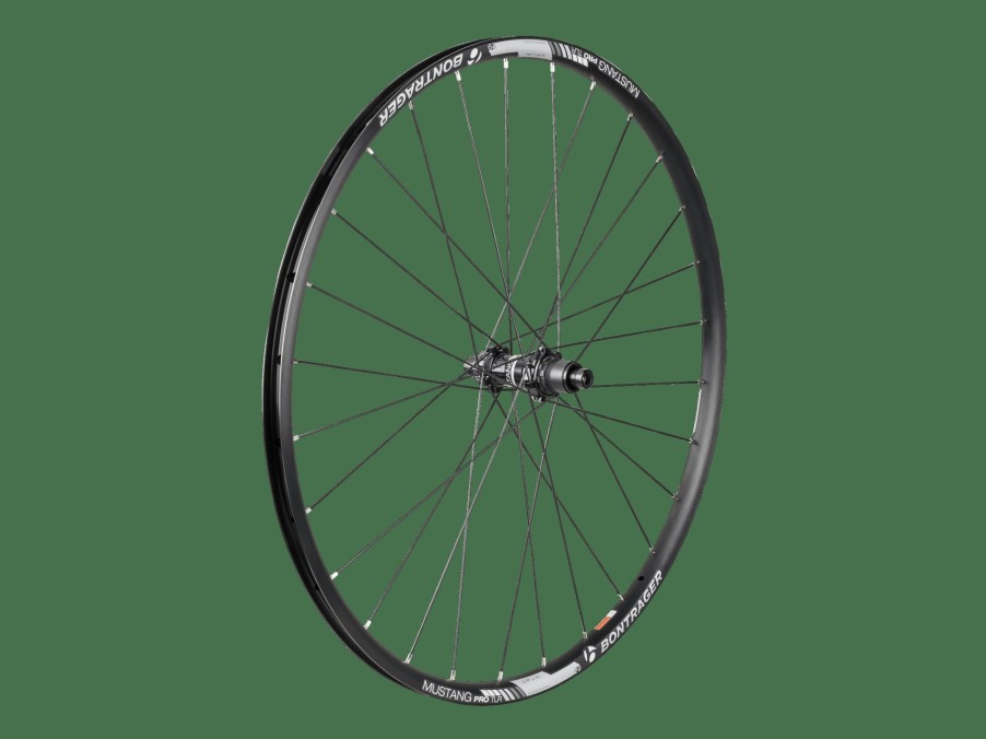 Parts Trek Mountain Wheels | Bontrager Mustang Pro 29" Tlr Center Lock Disc Mtb Wheel Black