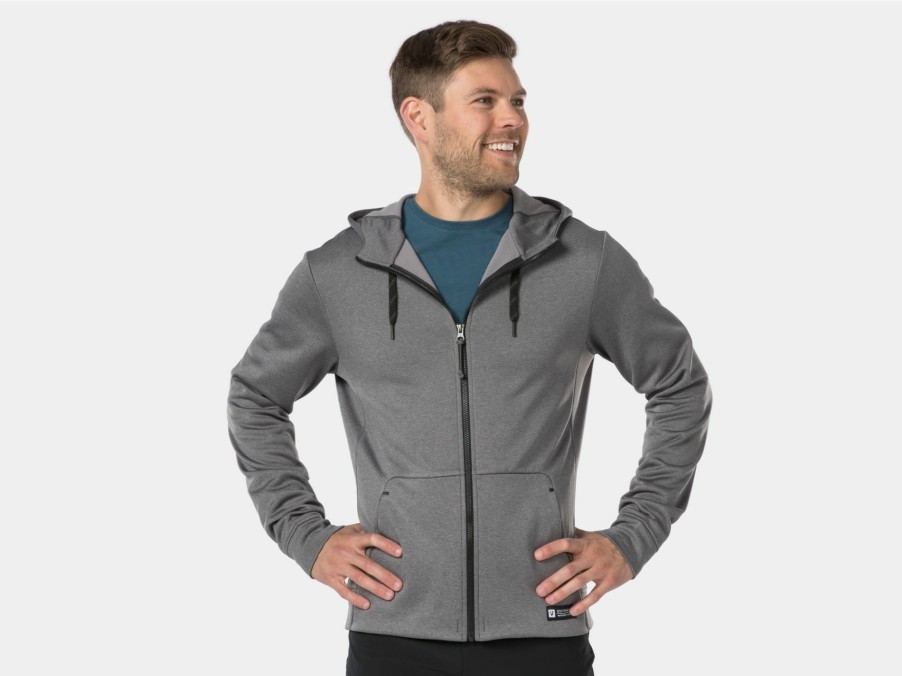 Apparel Trek Casual Wear | Bontrager Evoke Mountain Bike Hoodie Charcoal