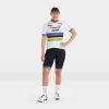 Apparel Trek Team Wear | Santini Trek-Segafredo Women'S Replica World Champion Cycling Jersey White/Yellow