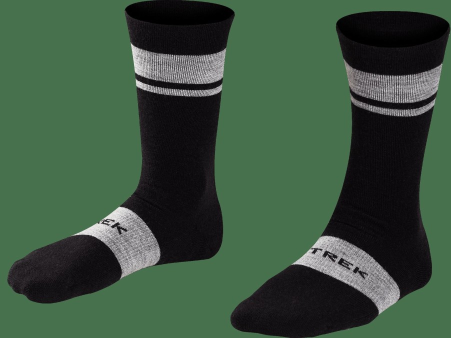 Apparel Trek Socks | Trek Race Crew Cushioned Merino Wool Cycling Sock