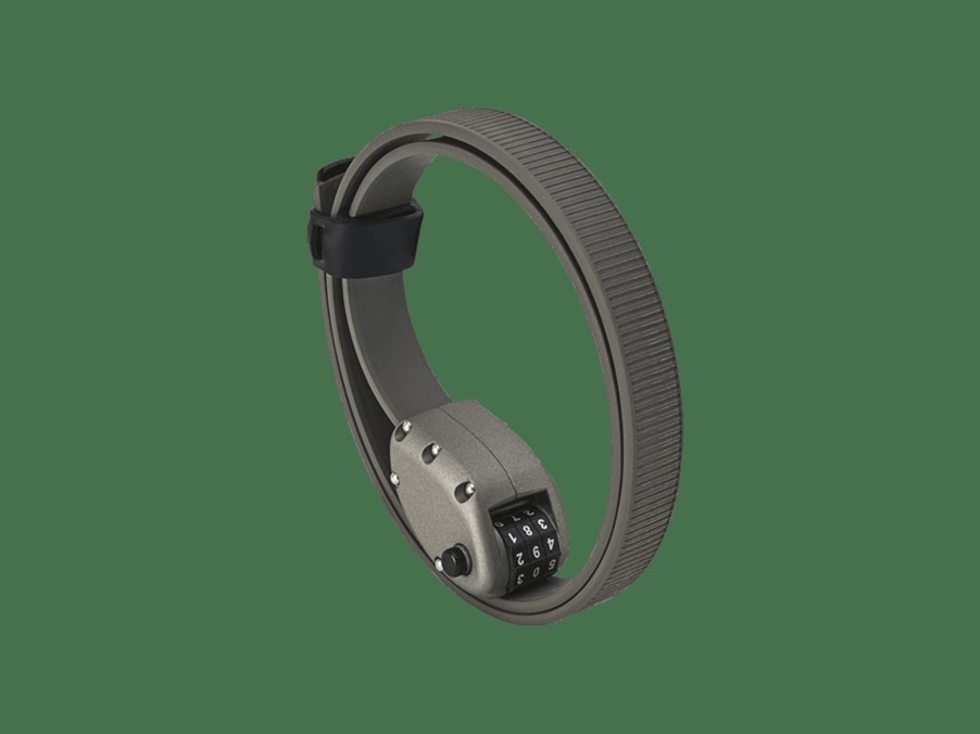 Accessories Trek Locks | Ottolock Cinch Lock Hexband Grey