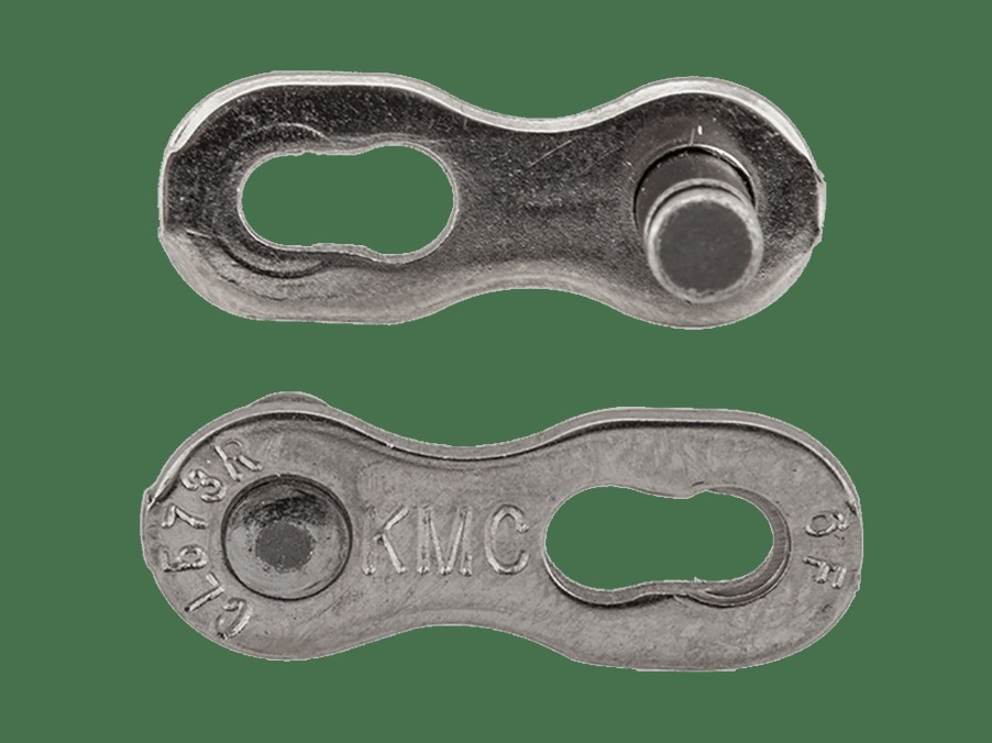 Parts Trek Chains | Kmc Missing Link Reusable Shimano Chain Link Card Of 2 Silver