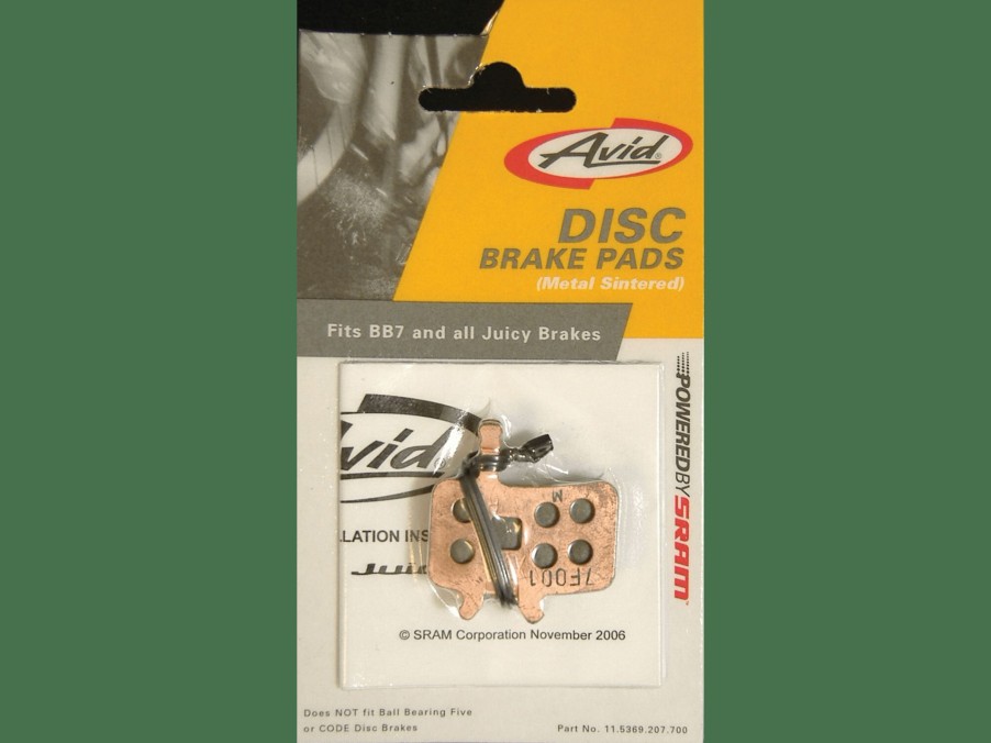 Parts Trek Brakes & Levers | Avid Bb7 Metallic Disc Brake Pads Brown