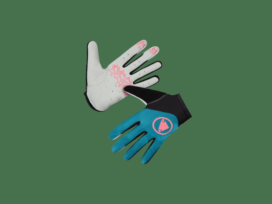 Apparel Trek Gloves | Endura Women'S Hummvee Lite Icon Mountain Bike Glove Dark Teal/Pink