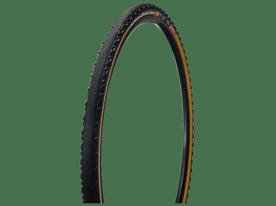 Parts Trek Gravel Tires | Challenge Gravel Grinder Pro Handmade Gravel Tire Black/Natural