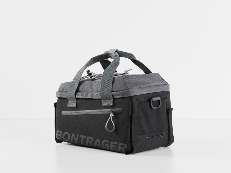 Accessories Trek Bags & Panniers | Bontrager Commuter Trunk Bag Black