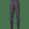 Apparel Trek Casual Wear | Trek Quilted Jogger Unisex Sweatpant Black