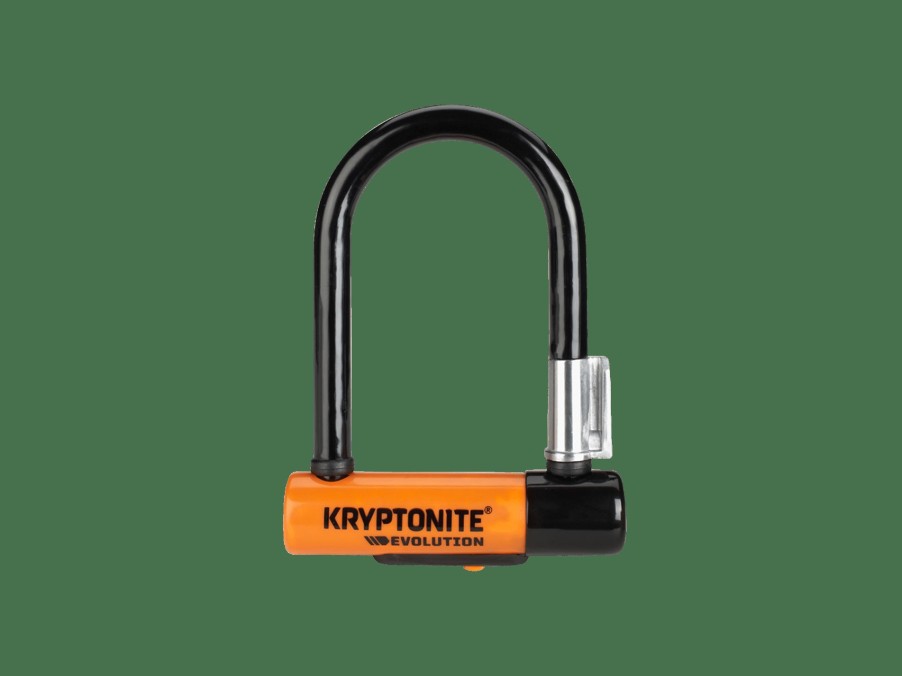 Accessories Trek Locks | Kryptonite New-U Evolution Mini-5 U-Lock Black