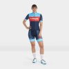 Apparel Trek Team Wear | Santini Trek Factory Racing Women'S Xc Team Replica Cycling Jersey Dark Blue/Azure