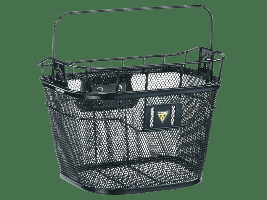 Accessories Trek Baskets | Topeak Fixer 3E Front Basket Black