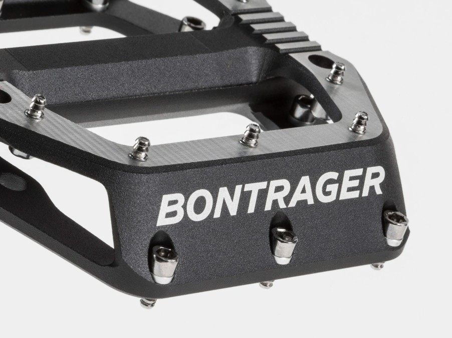 Parts Trek Pedals | Bontrager Line Pro Mtb Pedal Set Black/Polished Silver