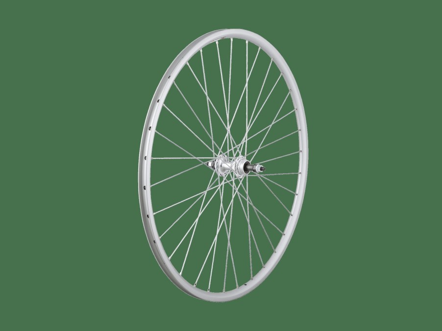 Parts Trek Mountain Wheels | Sta-Tru 27" 36H Alloy Double-Wall Bolt-On Wheel - Ucp Spokes Silver