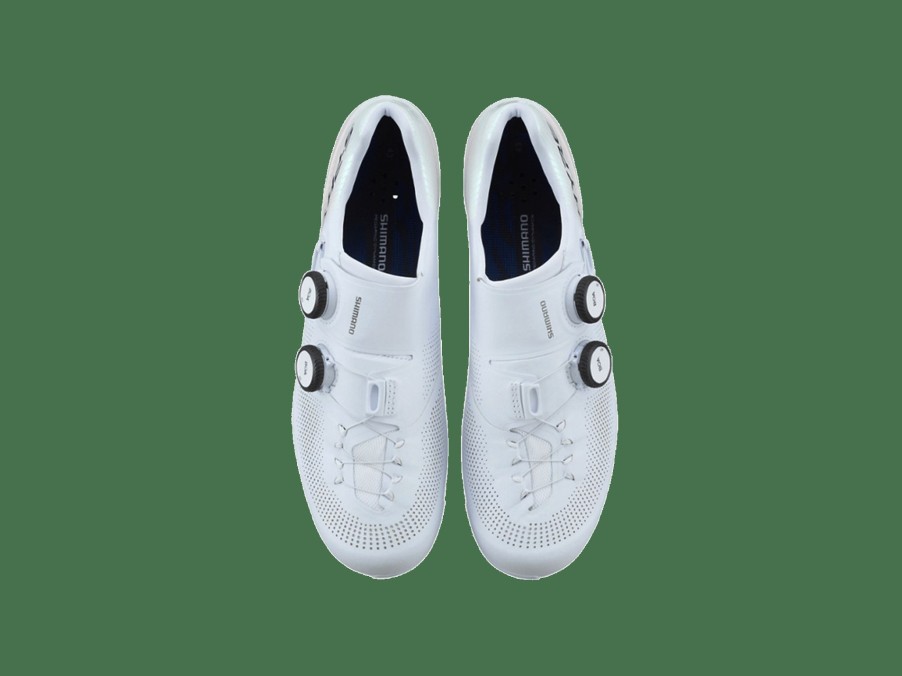 Apparel Trek Road Bike Shoes | Shimano Rc903 S-Phyre Men'S Road Cycling Shoe White