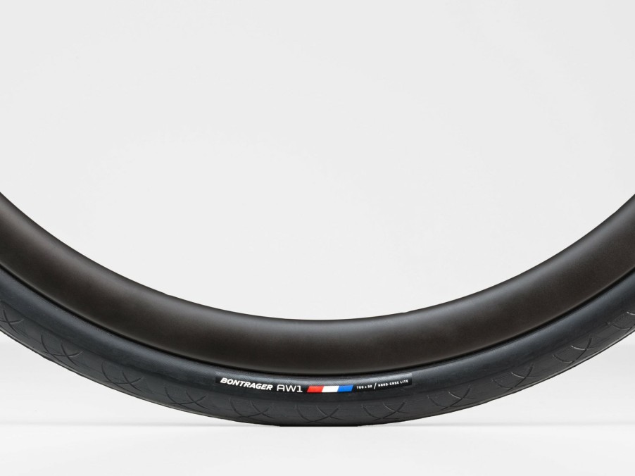 Parts Trek Road Tires | Bontrager Aw1 Hard-Case Lite Road Tire Black