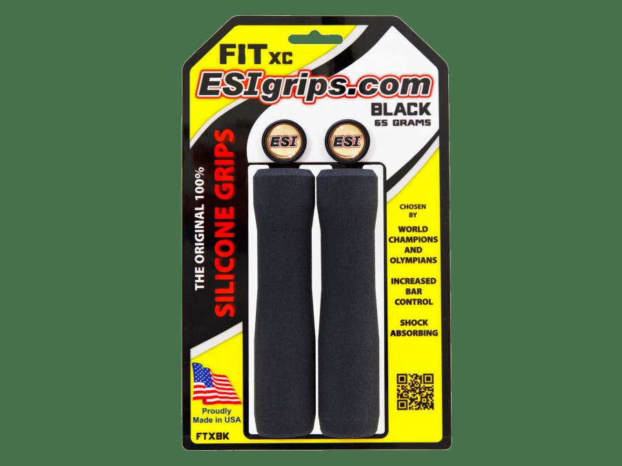 Parts Trek Grips | Esi Fit Xc Silicone Grip Set Red