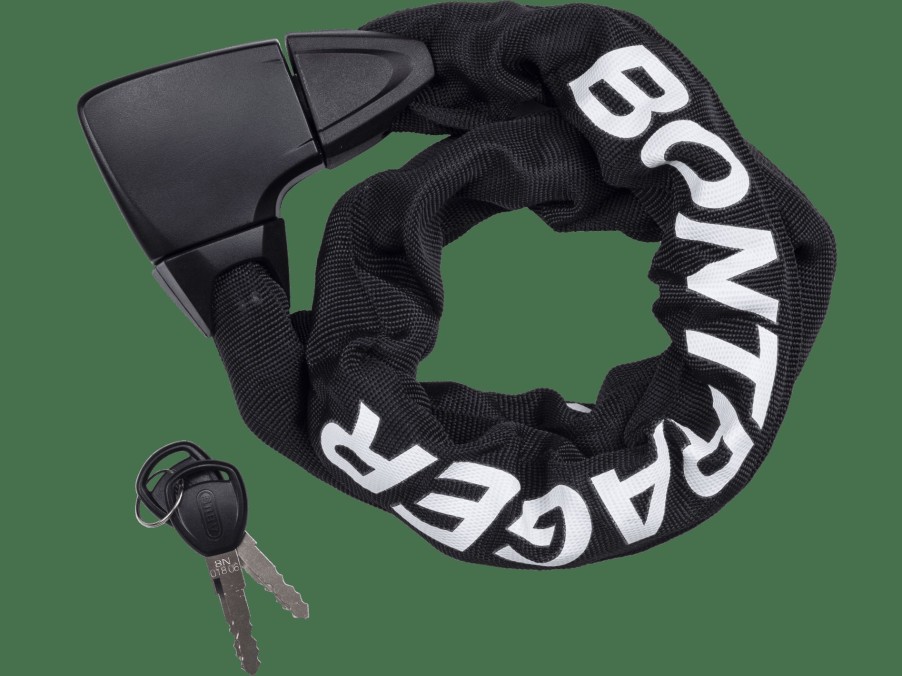 Accessories Trek Locks | Bontrager Ultimate Keyed Chain Lock Black