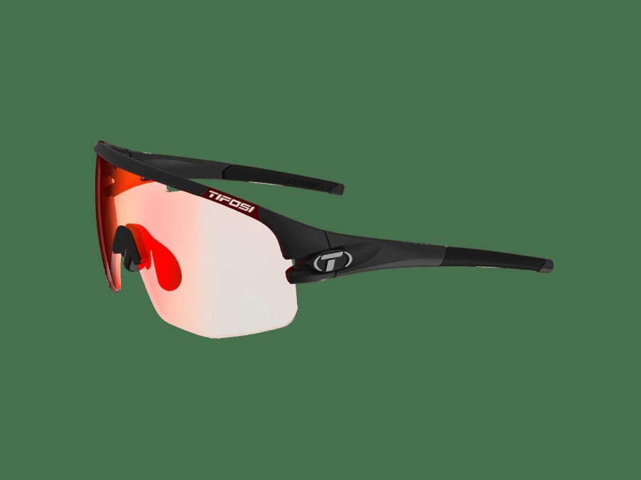 Accessories Trek Cycling Glasses | Tifosi Sledge Lite Clarion Red Fototec Sunglasses