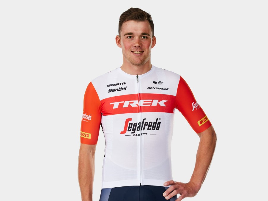 Apparel Trek Team Wear | Santini Trek-Segafredo Men'S Team Replica Race Jersey White/Red