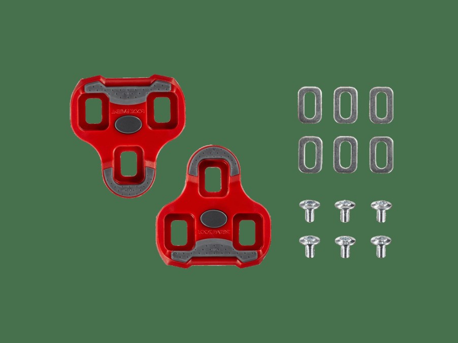 Parts Trek Pedals | Look Keo Grip 9-Degree Road Pedal Cleat Set