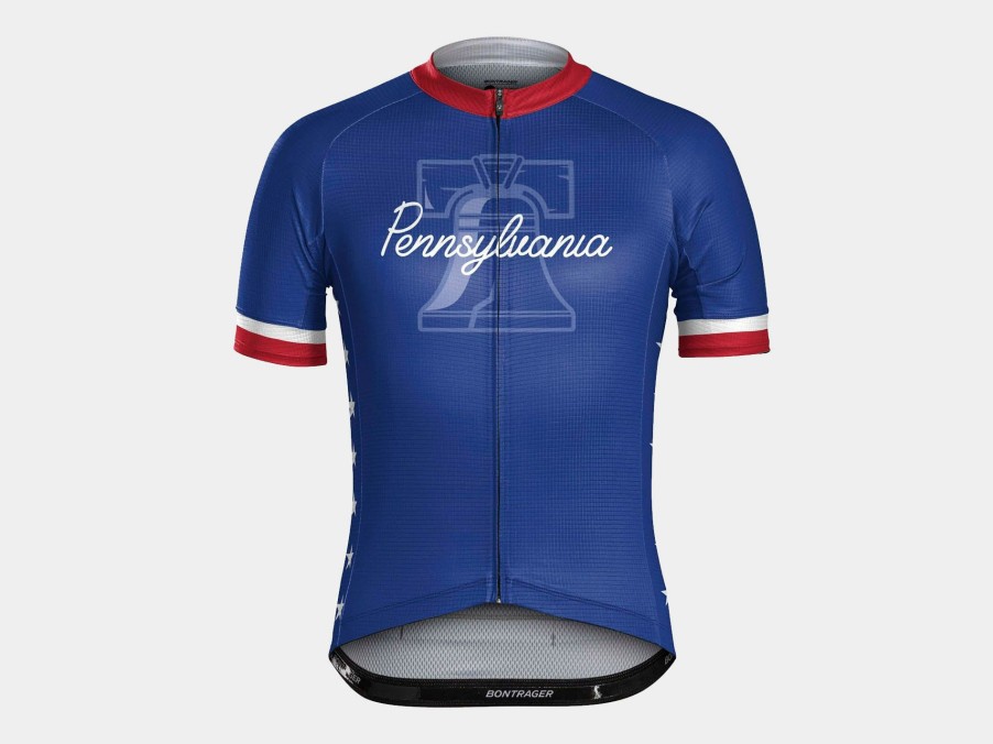 Apparel Trek Jerseys | Bontrager Pennsylvania State Cycling Jersey Blue