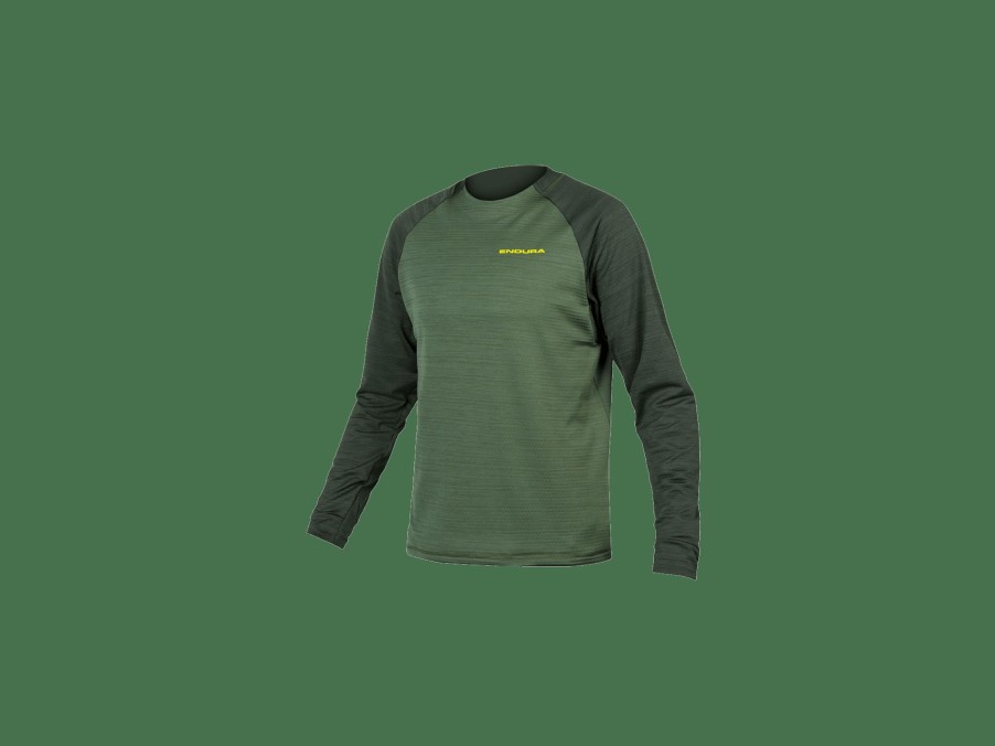 Apparel Trek Jerseys | Endura Singletrack Fleece Long Sleeve Cycling Jersey