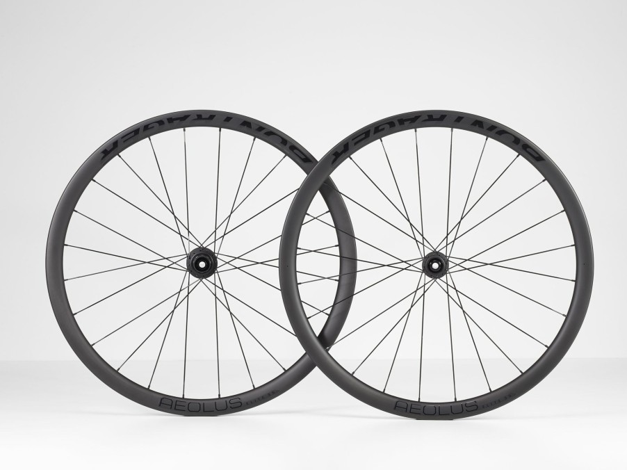 Parts Trek Road Wheels | Bontrager Aeolus Elite 35 Tlr Disc Road Wheel Black