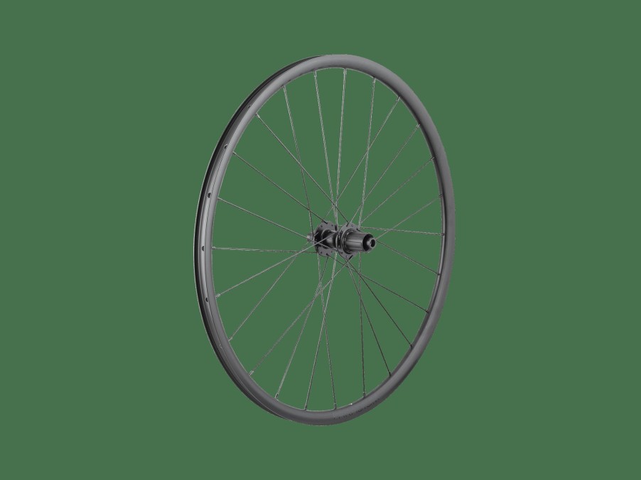 Parts Trek Road Wheels | Bontrager Paradigm Sl Centerlock Disc 24H Nipples 700C Road Wheel Black