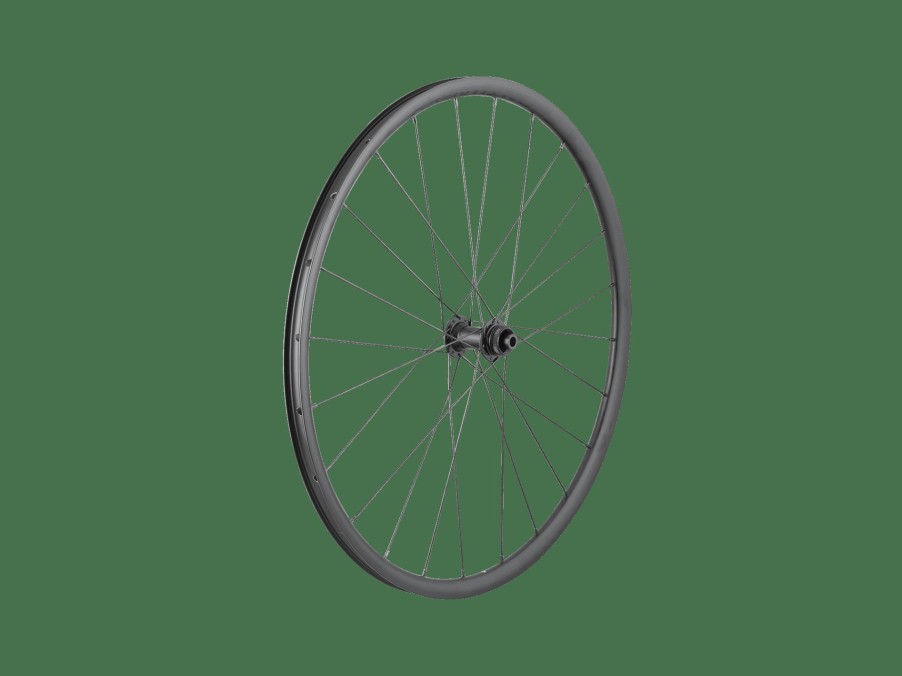 Parts Trek Road Wheels | Bontrager Paradigm Sl Centerlock Disc 24H Nipples 700C Road Wheel Black