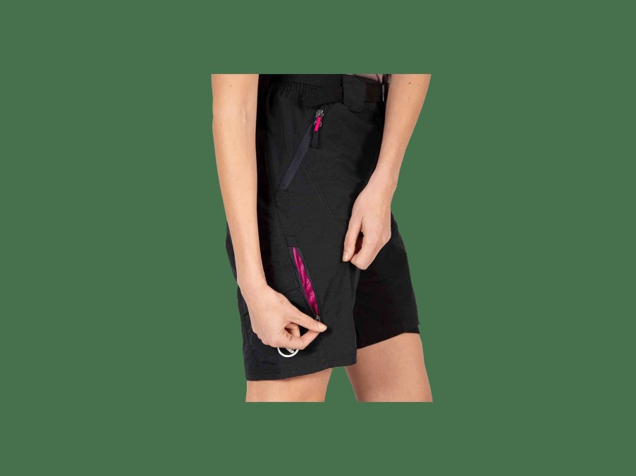 Apparel Trek Shorts & Bib Shorts | Endura Hummvee Women'S Mountain Bike Short Ii Black