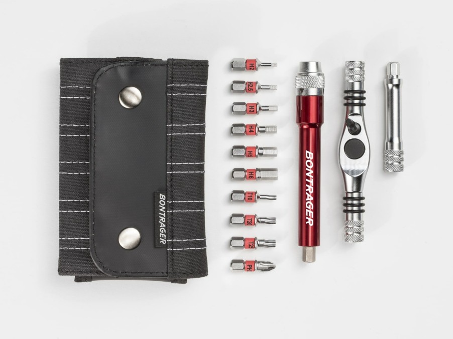 Parts Trek Tools & Maintenance | Bontrager Pro Ratchet Multi-Tool Silver