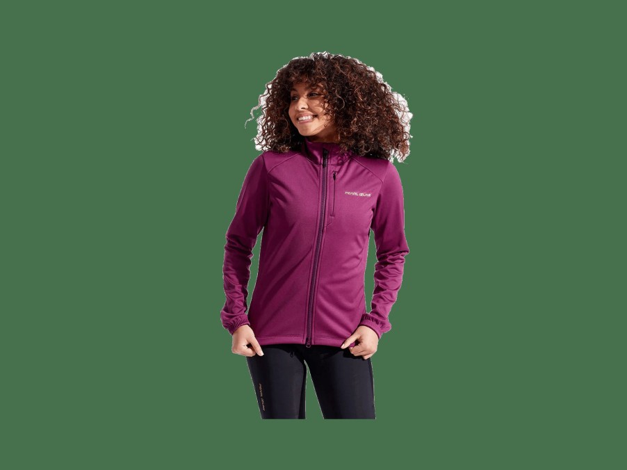 Apparel Trek Jackets & Vests | Pearl Izumi Attack Amfib Lite Women'S Jacket Purple