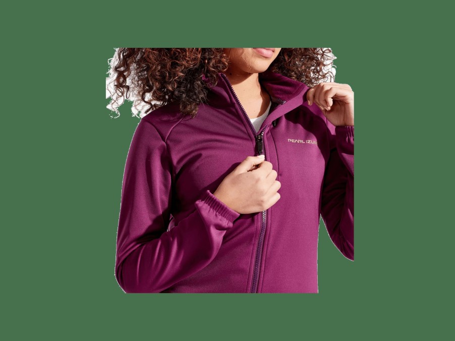 Apparel Trek Jackets & Vests | Pearl Izumi Attack Amfib Lite Women'S Jacket Purple