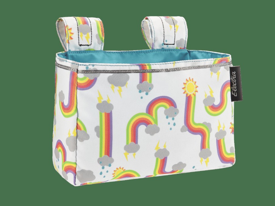 Accessories Trek Bags & Panniers | Electra Sun Shimmer Handlebar Bag White/Yellow