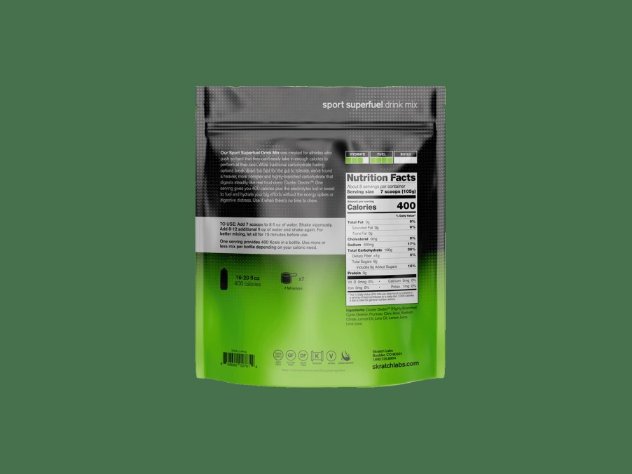 Accessories Trek Nutrition | Skratch Labs Sport Super High-Carb Drink Mix 8-Serving Bag