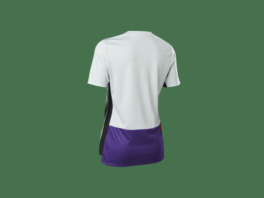 Apparel Trek Jerseys | Fox Racing Defend Women'S Mountain Bike Jersey White